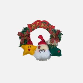 Guirlanda Feliz Natal - Estrela e Meia