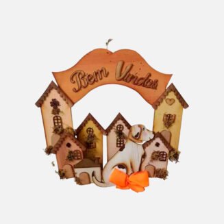 Guirlanda Decorativa Bem-Vindo – Pet Cachorro