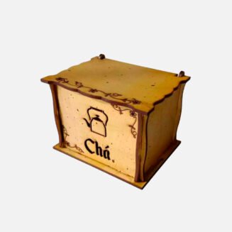 Mini Caixa de Chá - Amarela